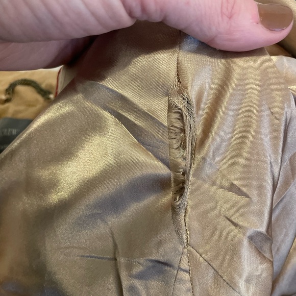 J. Crew Nello Gori Wool & Cashmere Belted Trench Coat - Picture 10 of 10